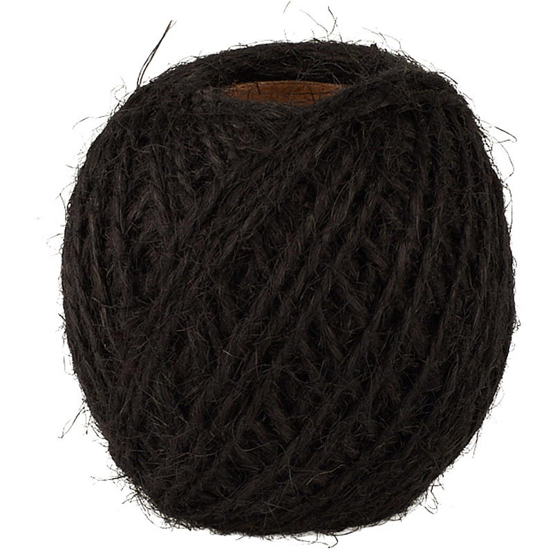 Hemtejp hampa 40 mx 2 mm naturlig