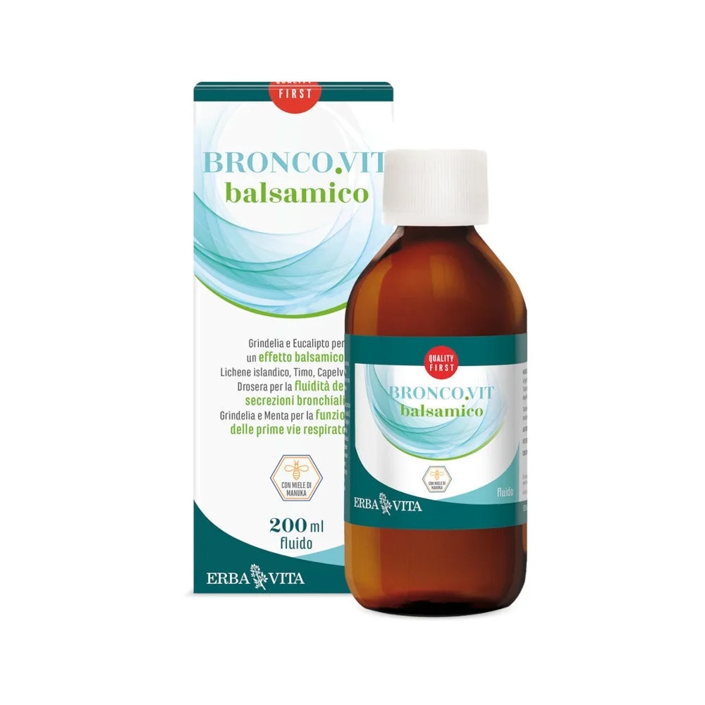 ERBA VITA Broncovit Balsamic Fluid 200 ml