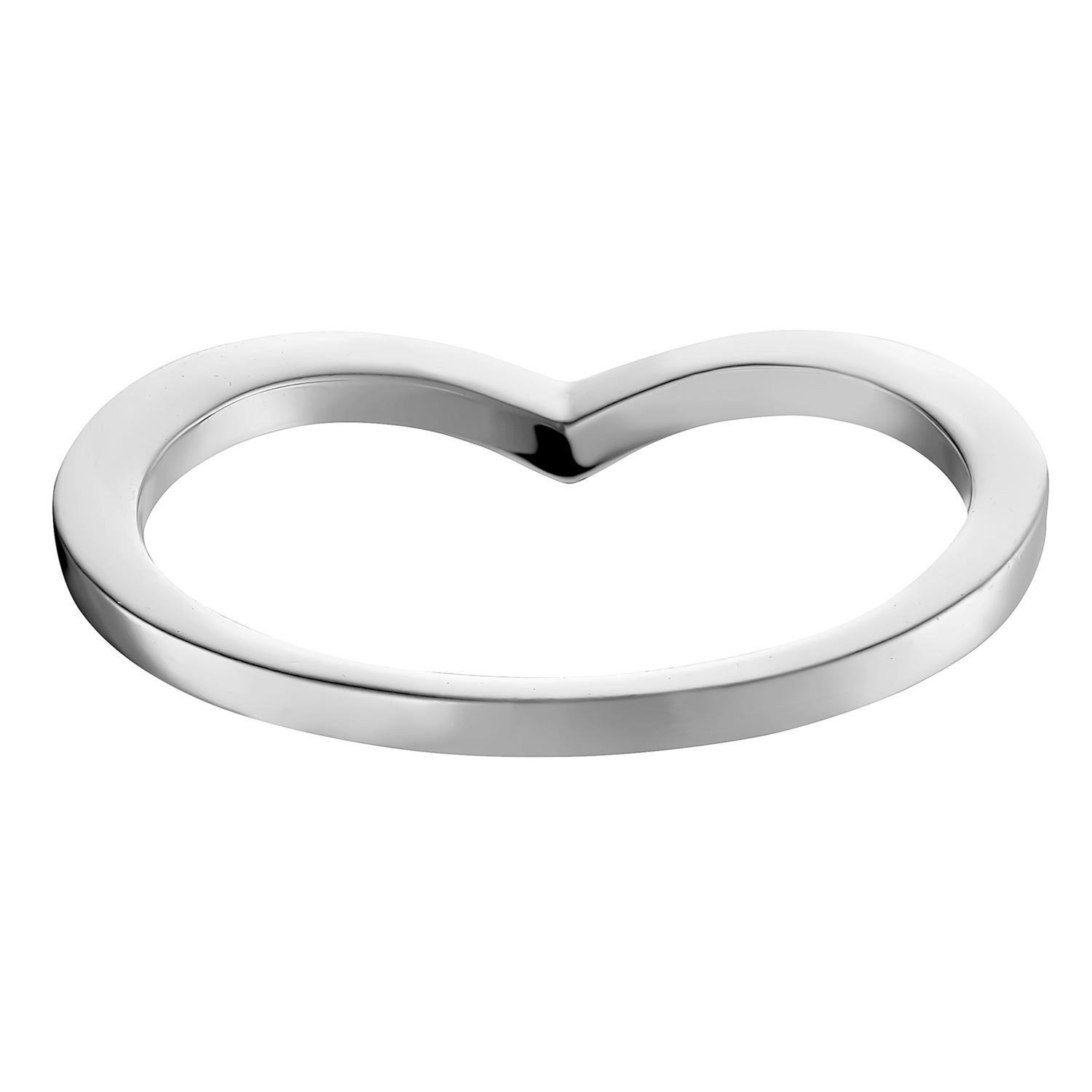 Heideman Bague Lia couleur argentée polie