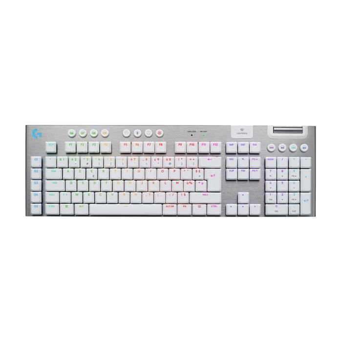 Gaming keyboard - Wireless - Logitech G - G915 X - AZERTY - Mechanical - White