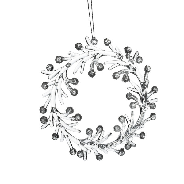 SANTA LILA Zawieszka wianek stroik 15cm