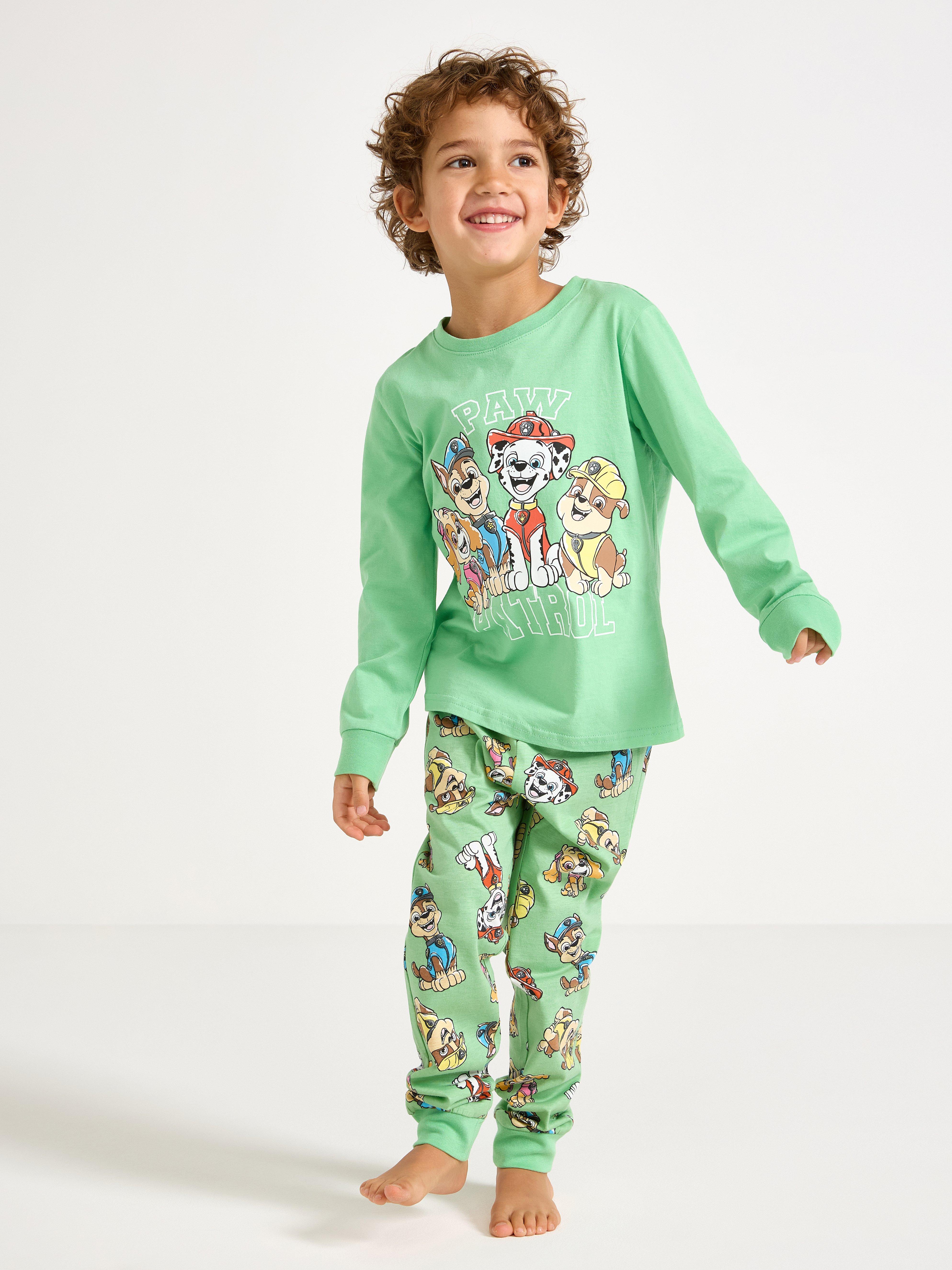 Conjunto de pijama de Paw Patrol verde