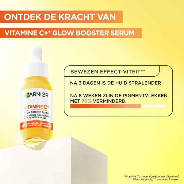 Garnier SkinActive sérum s vitamínom C Glow Booster<br>30ml - pre matnú pleť a všetky typy pleti