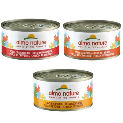 24 x 70 g de comida húmeda para gatos Almo Nature - ¡20 + 4 gratis!*