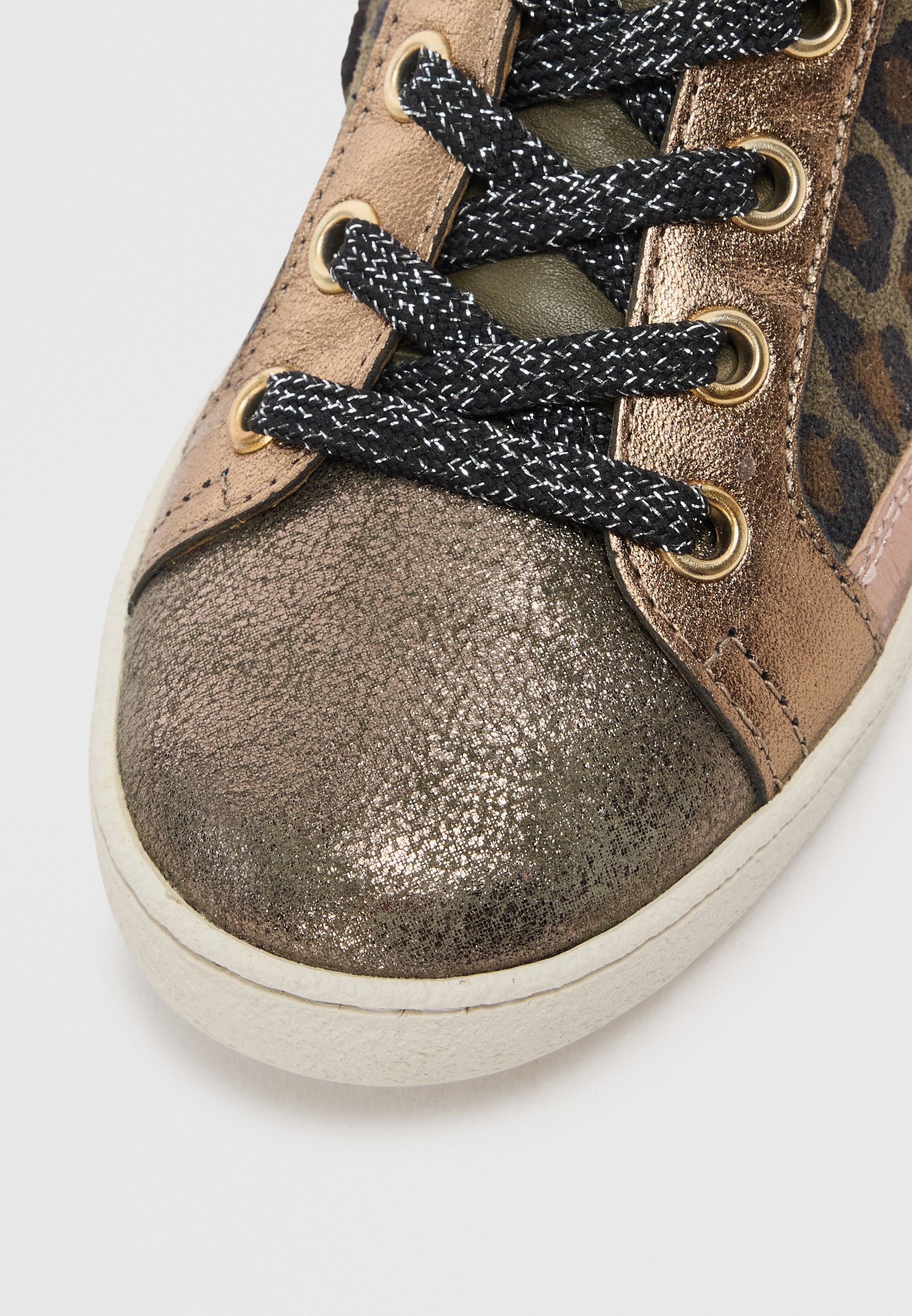 POM D'API TOP TOUCH UNISEX - Hoge sneakers - bronzo/kaki