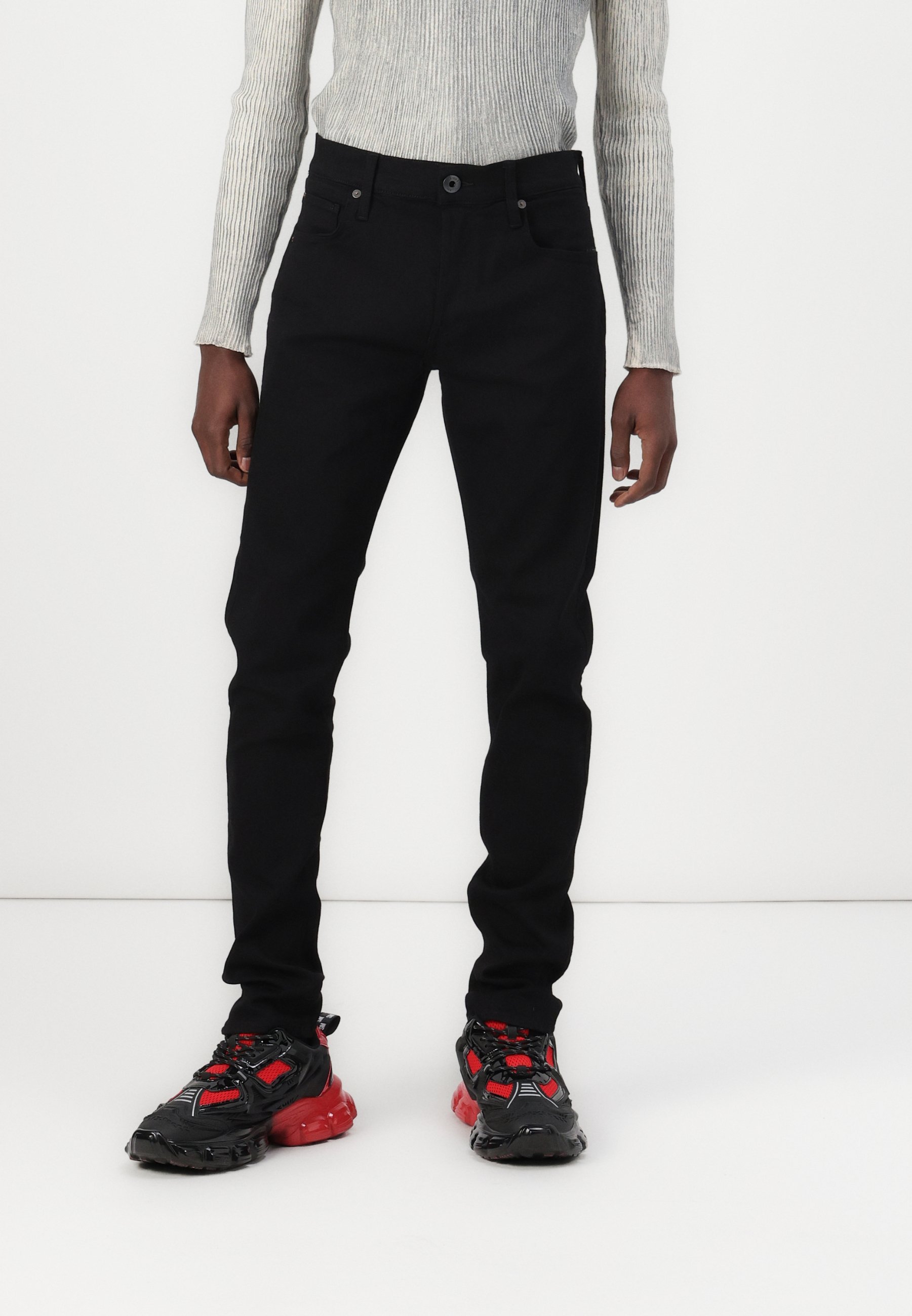 G-STAR 3301 SLIM – Slim-Fit-Jeans – Tiefschwarz