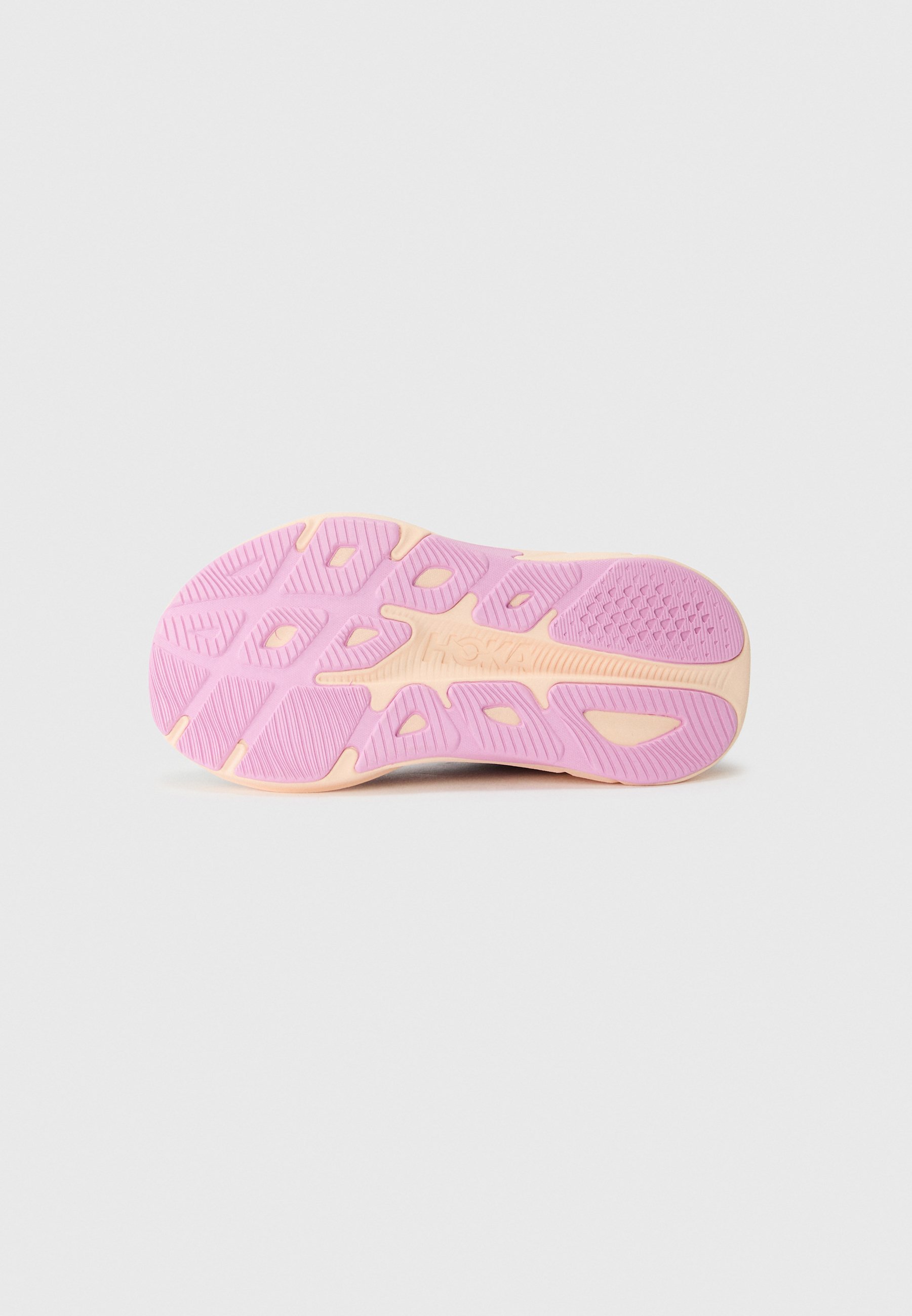 HOKA RINCON 4 LITTLE UNISEX - Skriešanas apavi taku krāsā - melni ķiršu/klasiski violeti