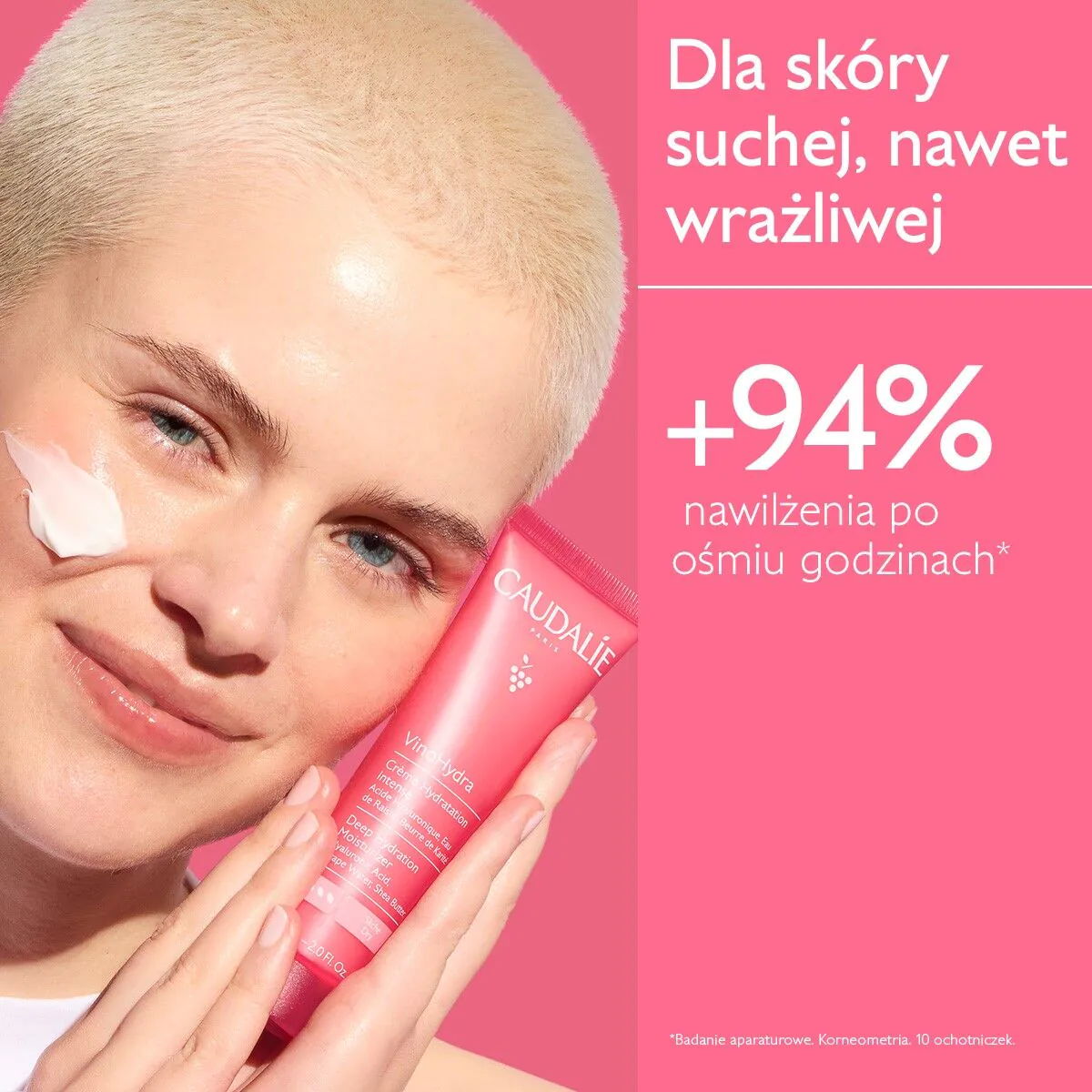 Caudalie VinoHydra Krem intensywne nawilżenie, 60 ml