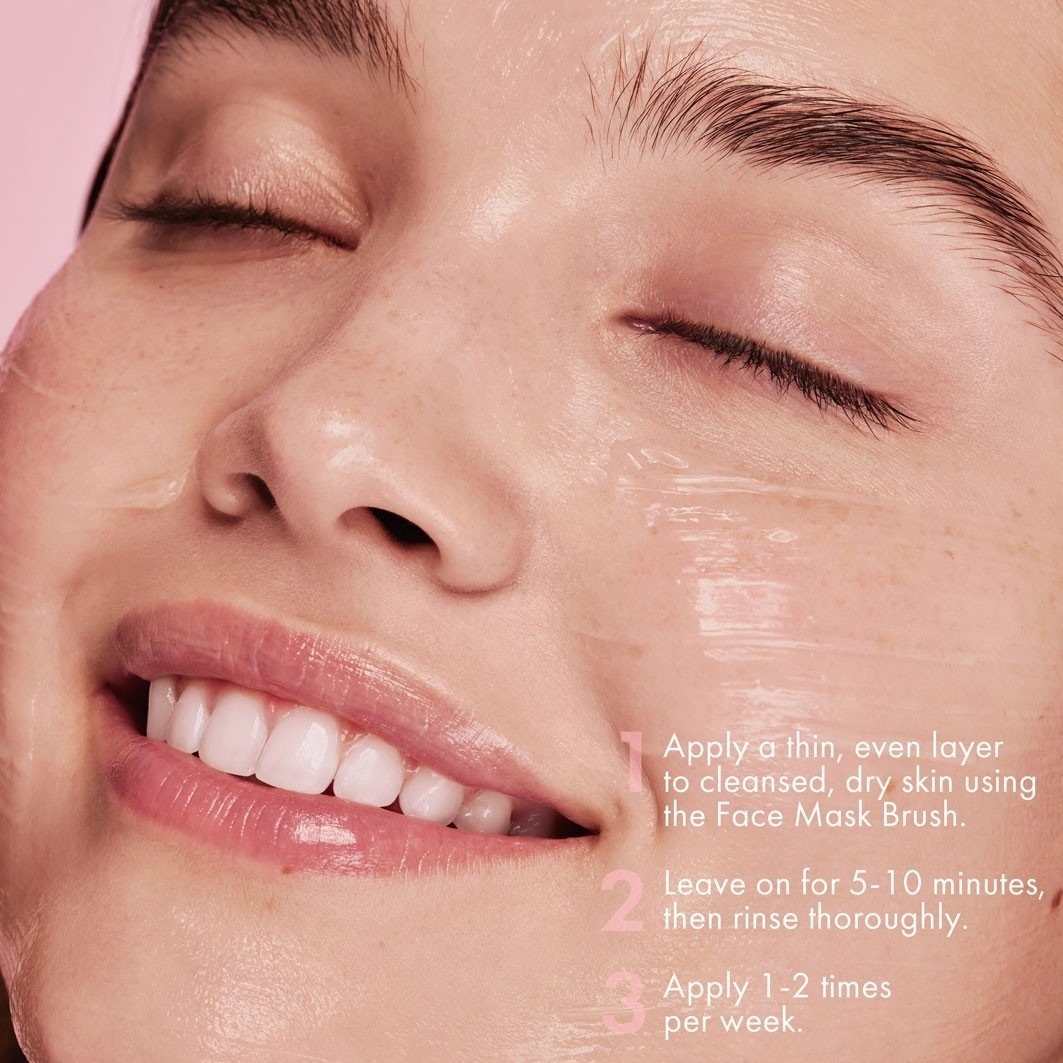 KYLIE SKIN Glow Mask Musthaves AHA + Enzyme Glow Mask - 50 ml