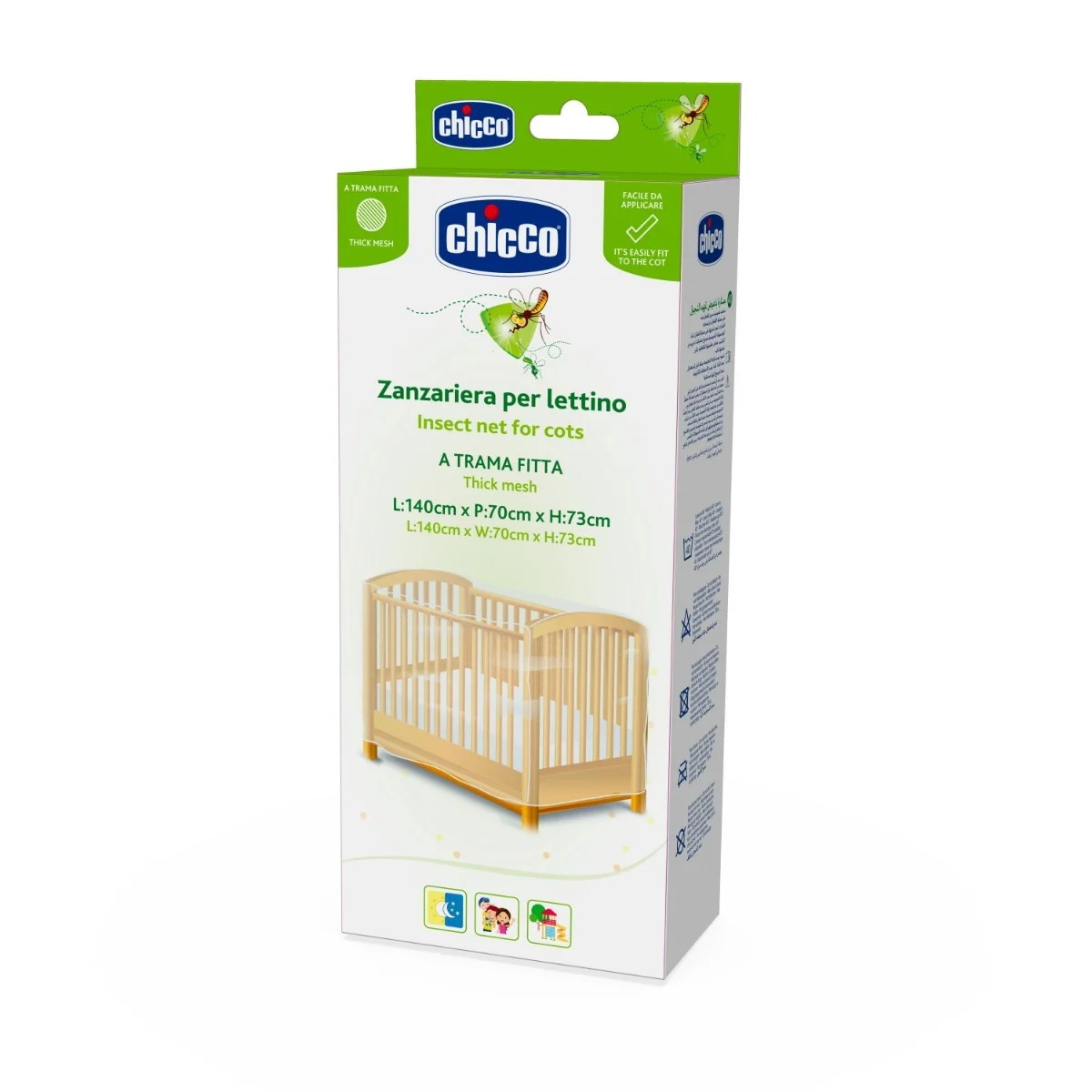 Moustiquaire pour berceau Chicco Accessoires pour la petite enfance