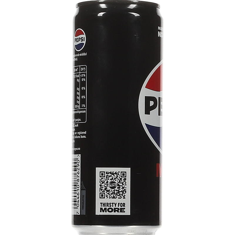 Pepsi Max 0,33 l Dose elegant