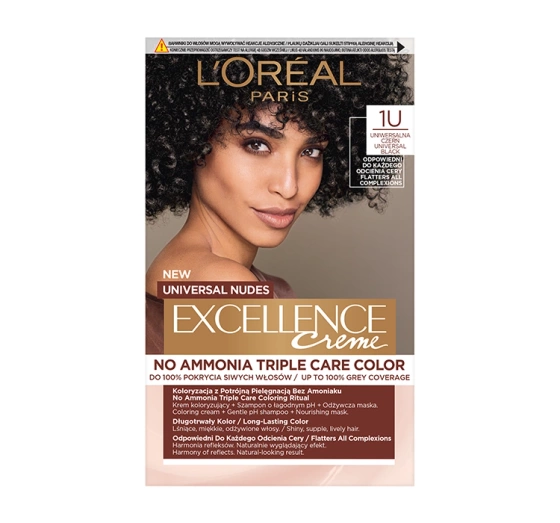 L'Oréal Paris Excellence Créme Universal Nudes trwała farba do włosów bez amoniaku 1 U