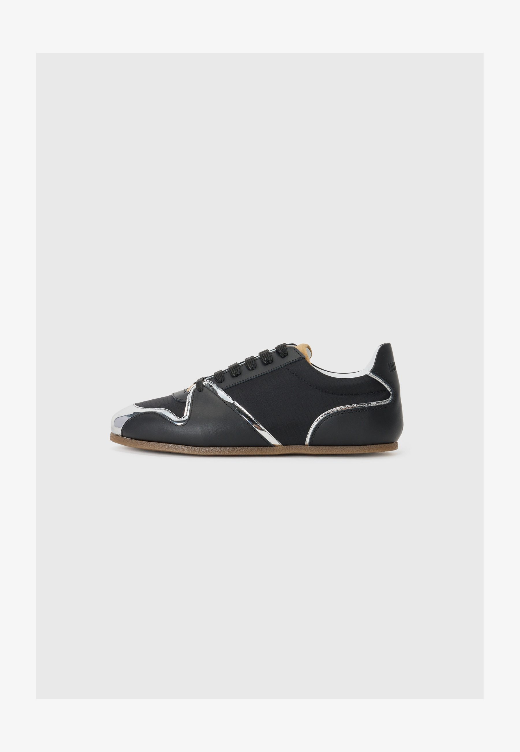 Baskets MOSCHINO - noires/beige/argentées