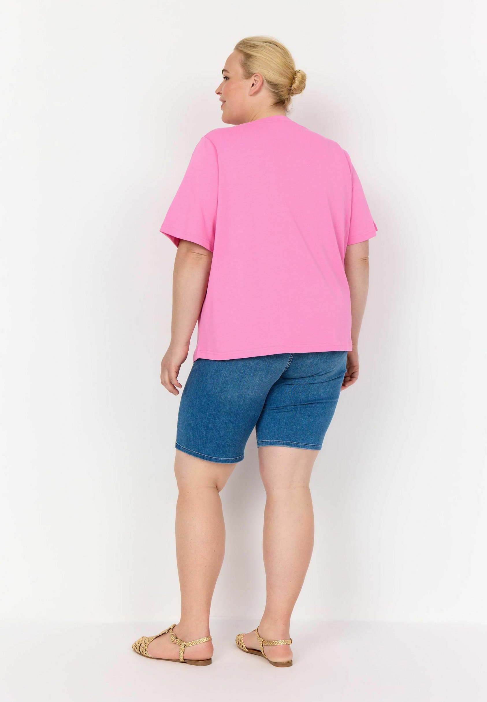 Wasabi Concept WA-VERONA 1 - Basic T-shirt - wilde roos