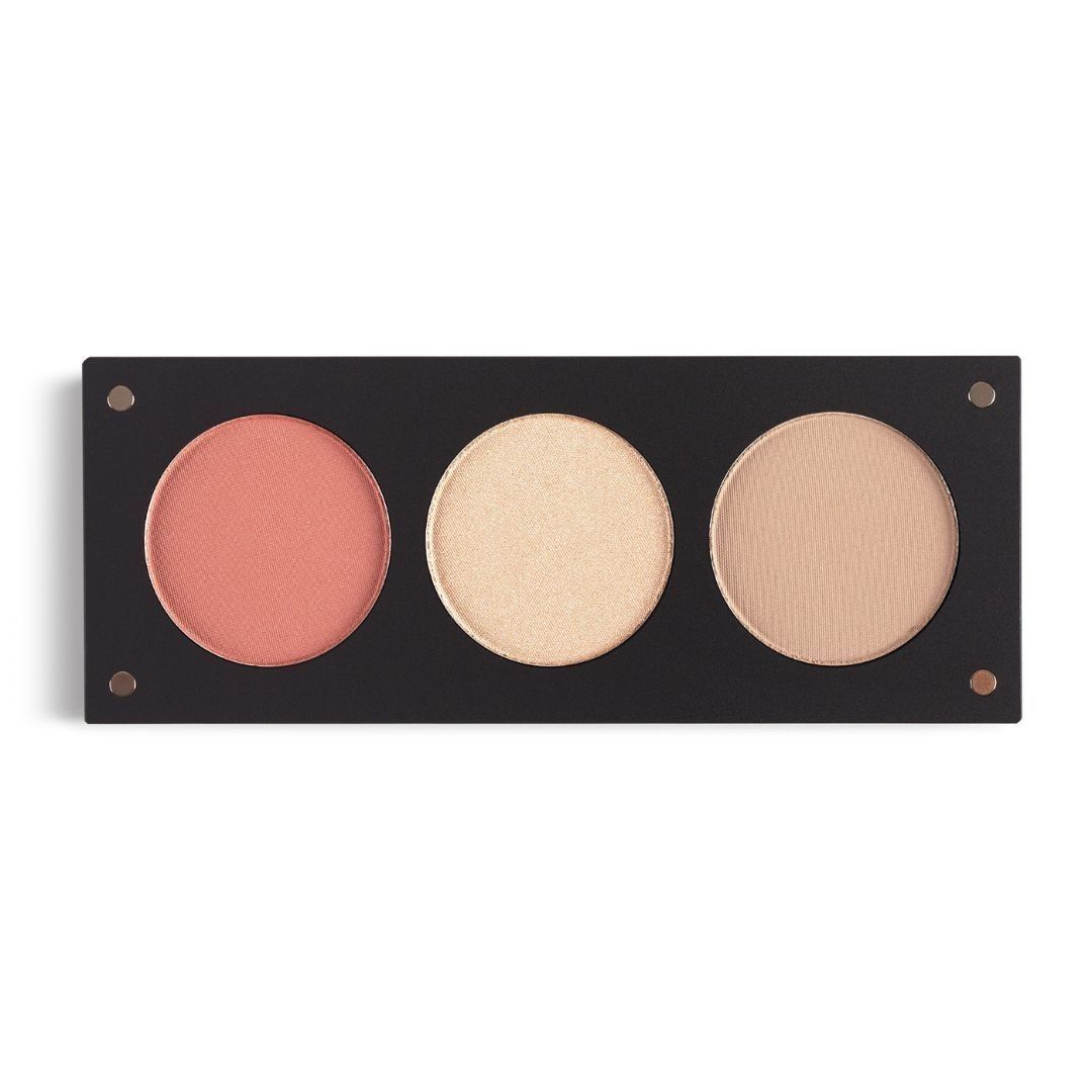 Inglot set za šminkanje Hot Stuff paleta za lice - 7 g