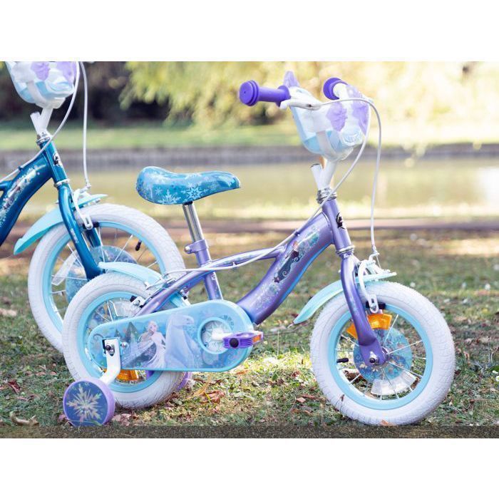 Vélo Enfant Disney - Reine des Neiges - Roues 12