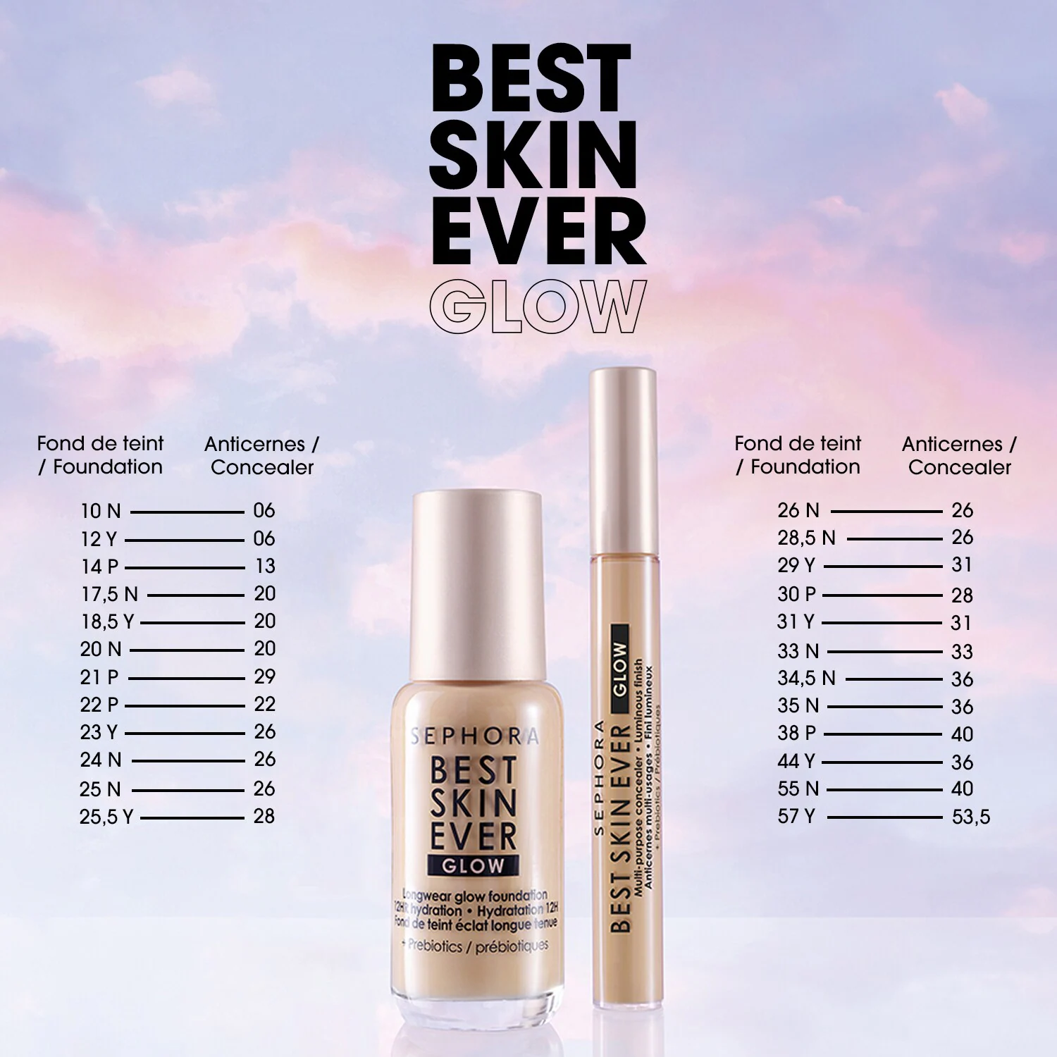 Best Skin Ever Glow - fond de ten de lungă durată - ten proaspăt și radiant