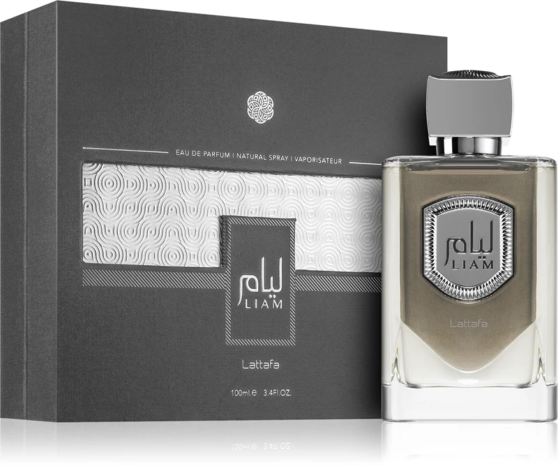 Lattafa Liam Grey Eau de Parfum para homens