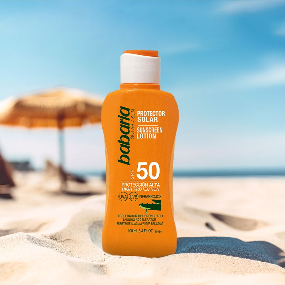 Млеко за сунчање са алое вером SPF 50 Заштита тела