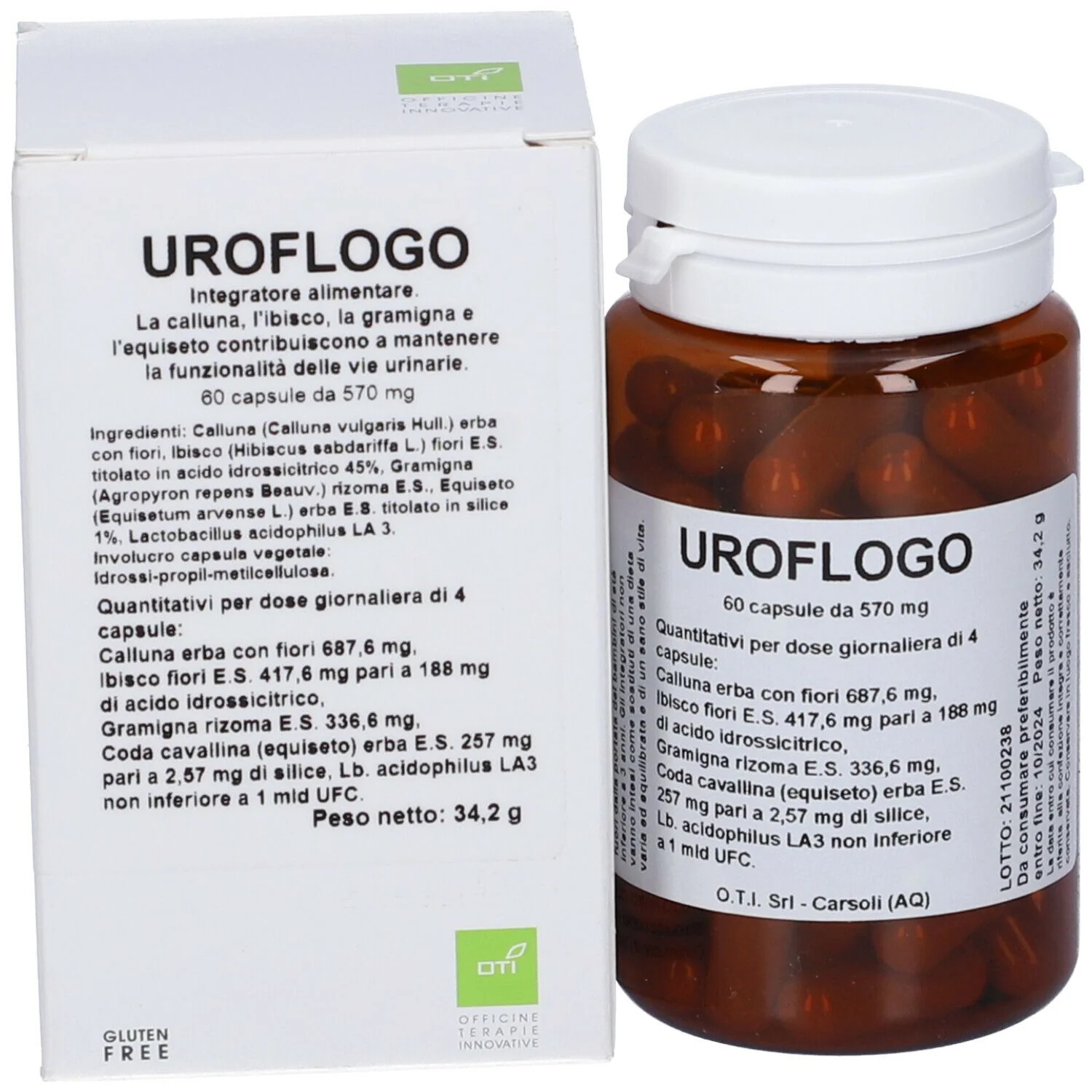 OTI Uroflogo Nf 60 kapslit