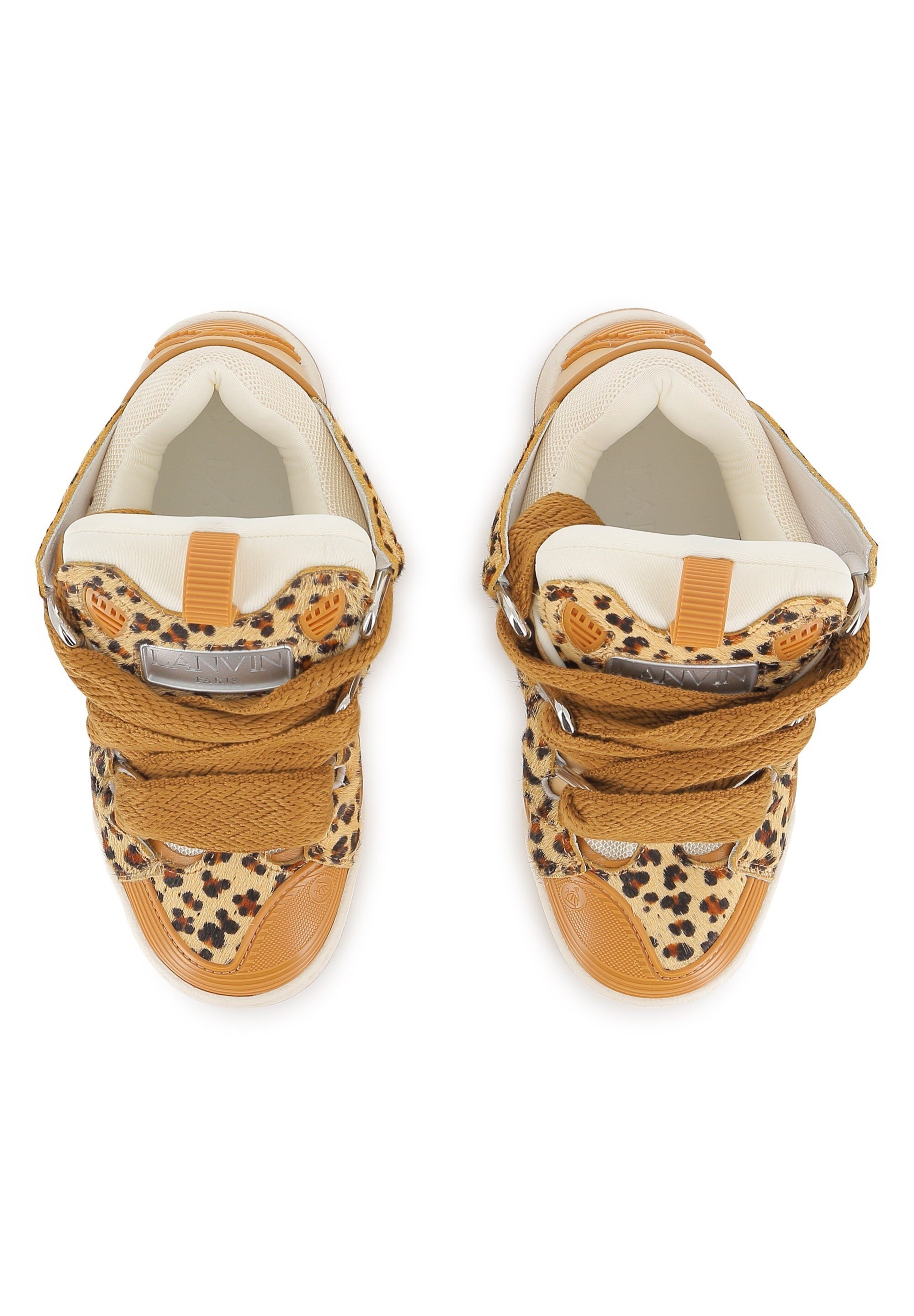 LANVIN SNEAKERS - Sneakers - steen/gebroken wit