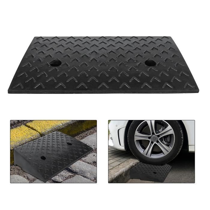 Gummirampe für Gehwege – LILIIN – 2er-Pack – 11 cm hoch – Robust – Tragbar