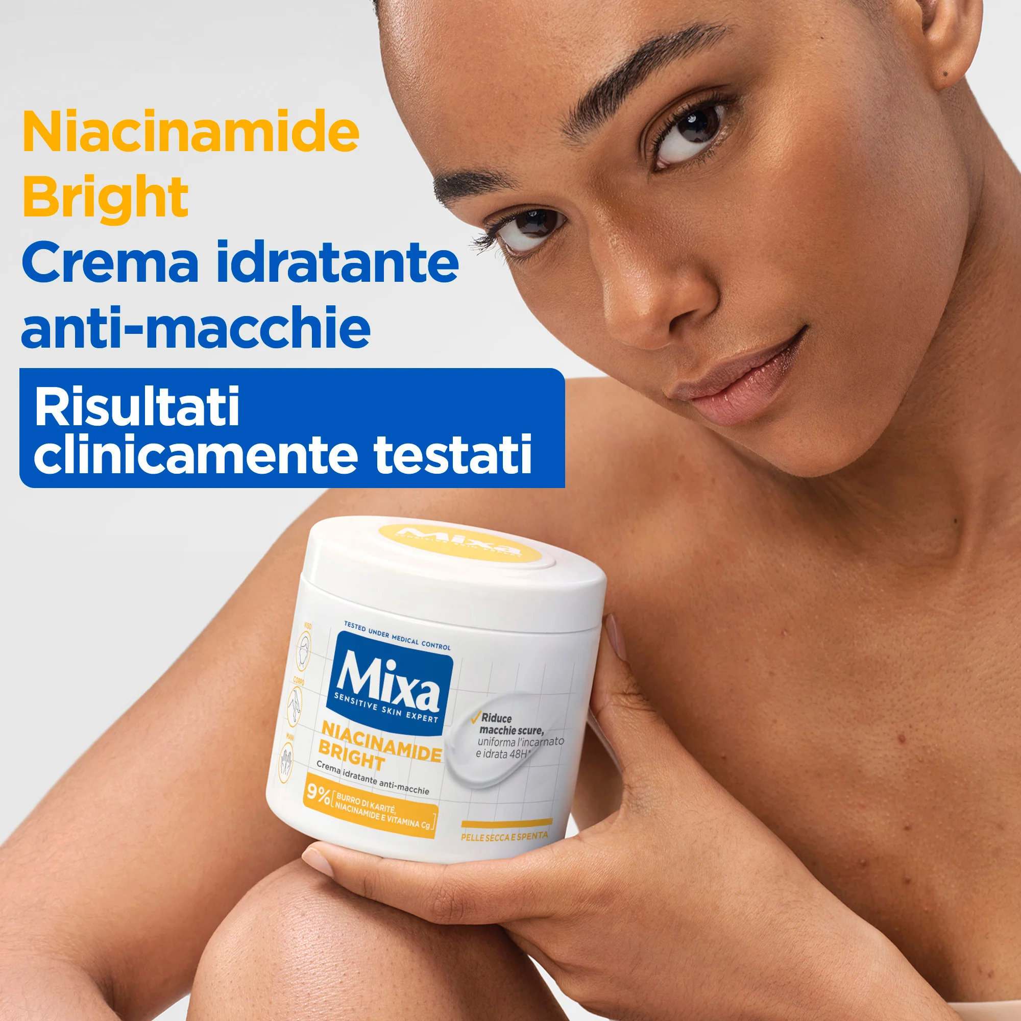 Corpo Niacinamide Bright - Moisturizing - Crema Corpo, Crema corpo illuminante