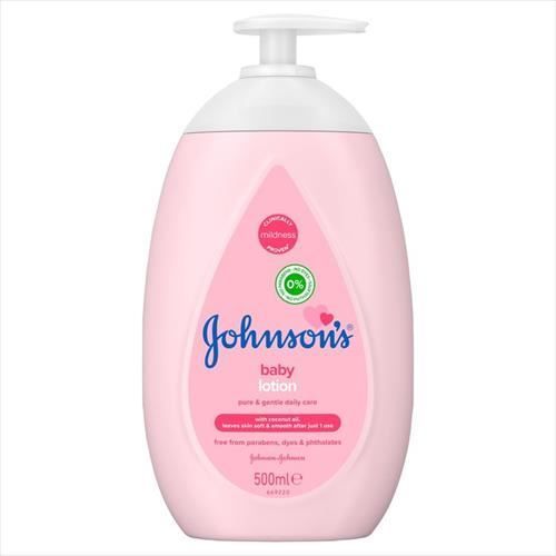 Lotion pour bébé Johnson's - 500ml - Cliniquement prouvée douceur - Sans paraben