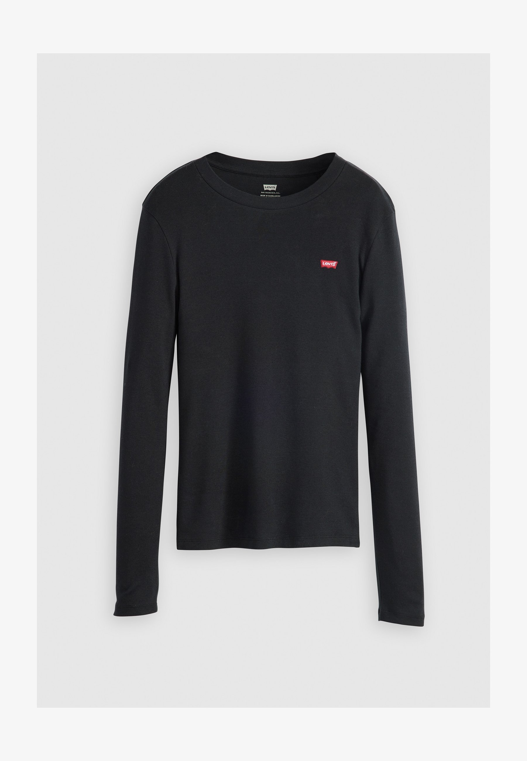 Levi's® ESSENTIAL TEE - Tričko s dlhým rukávom - antracitová noc