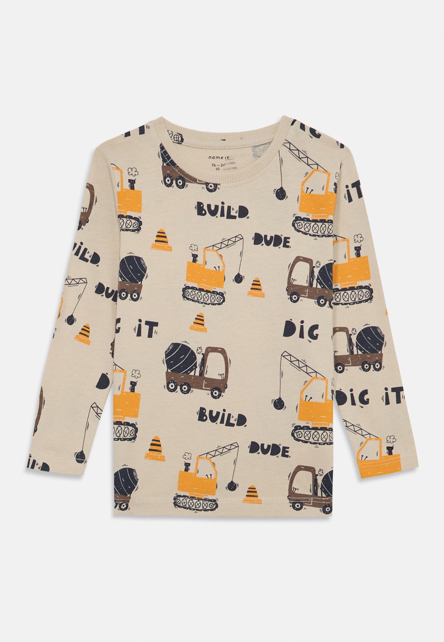 Name it NMMNIKO 3er-Pack – Langarmshirt – Grün/Silber/Tinte