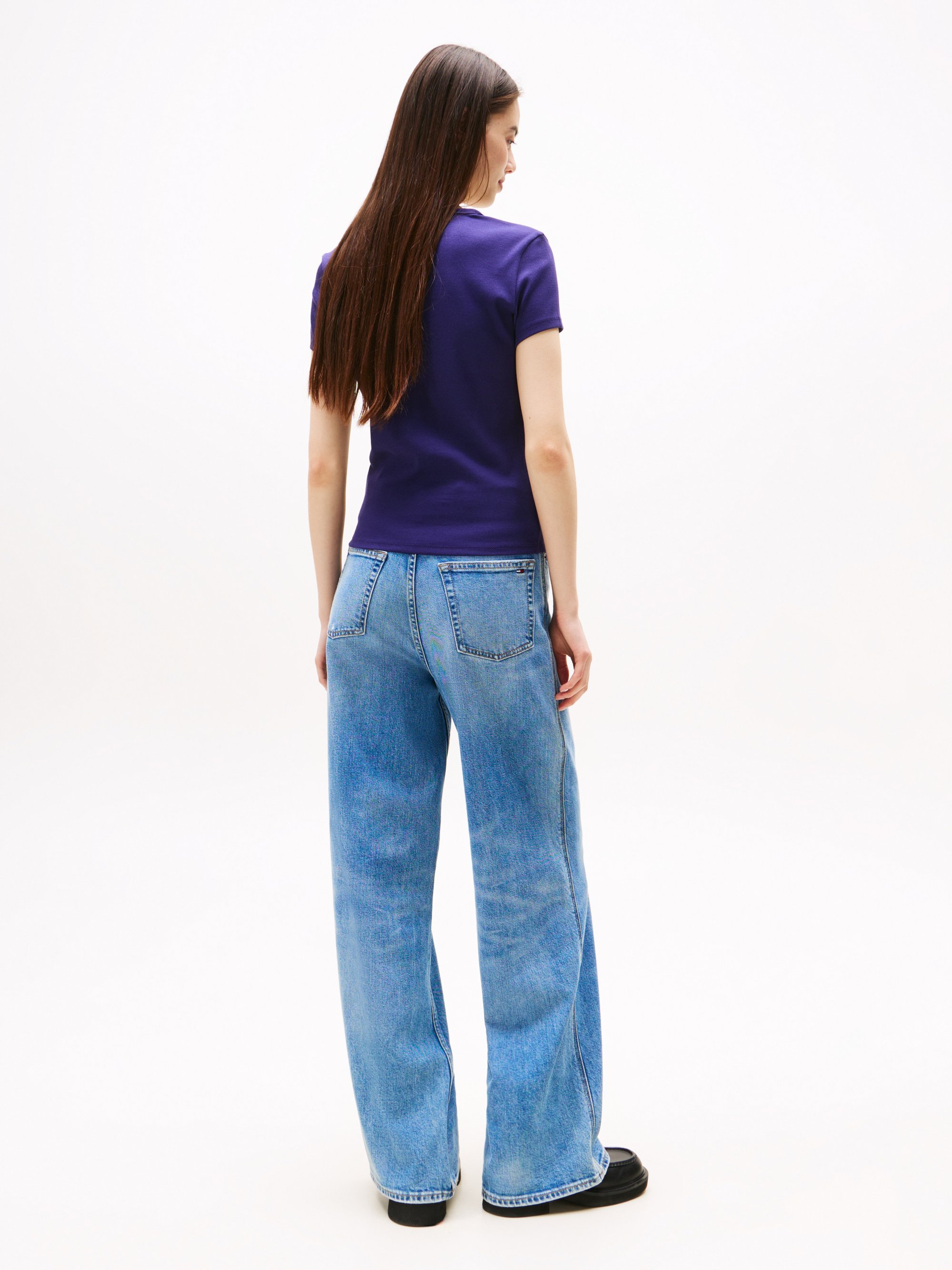 Tommy Jeans ESSENTIAL - Basic T-shirt - nachtpaars