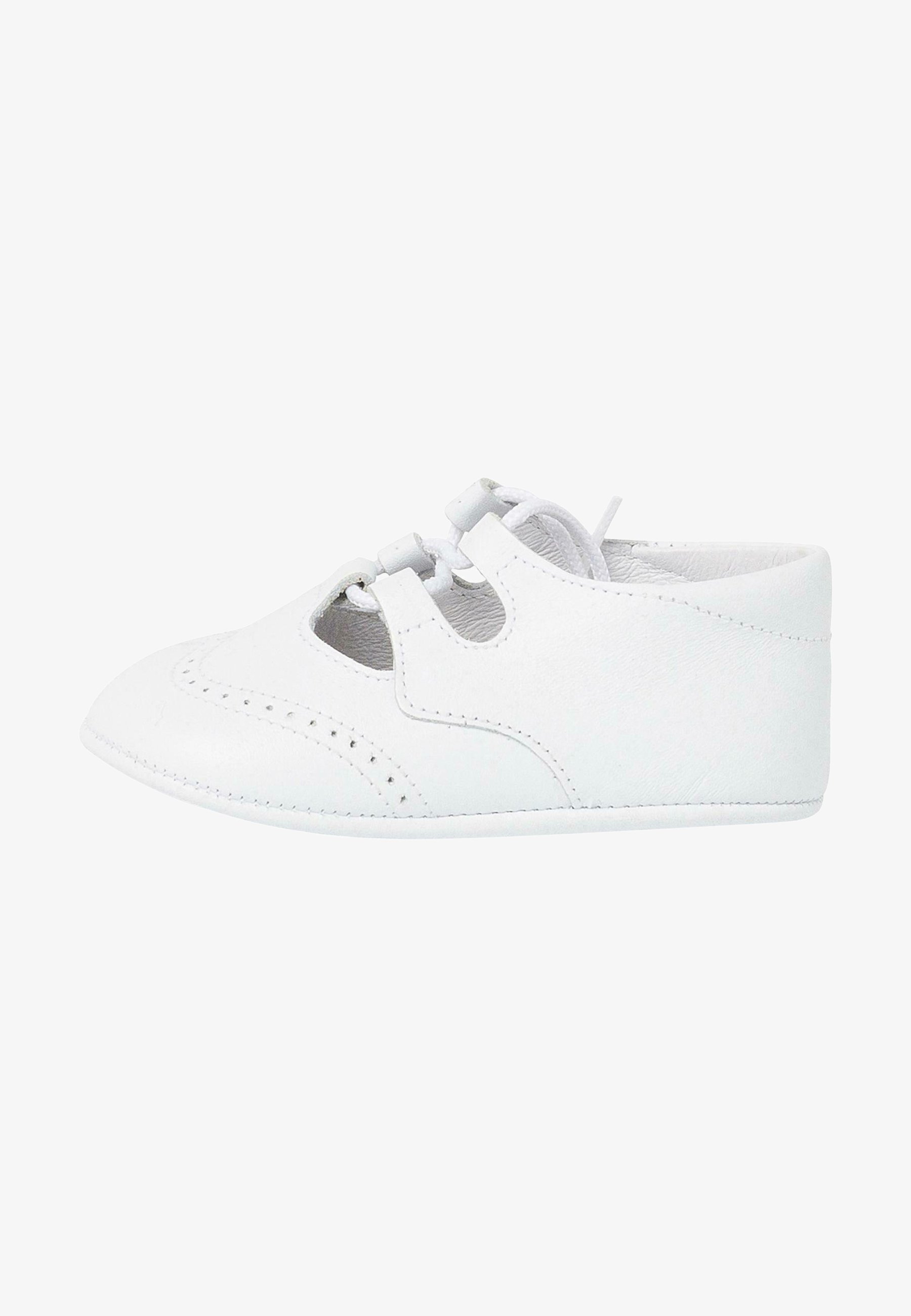 Pisamonas ZAPATO INGLESITO BEBÉ DE PIEL - Babyschoentjes - blanco