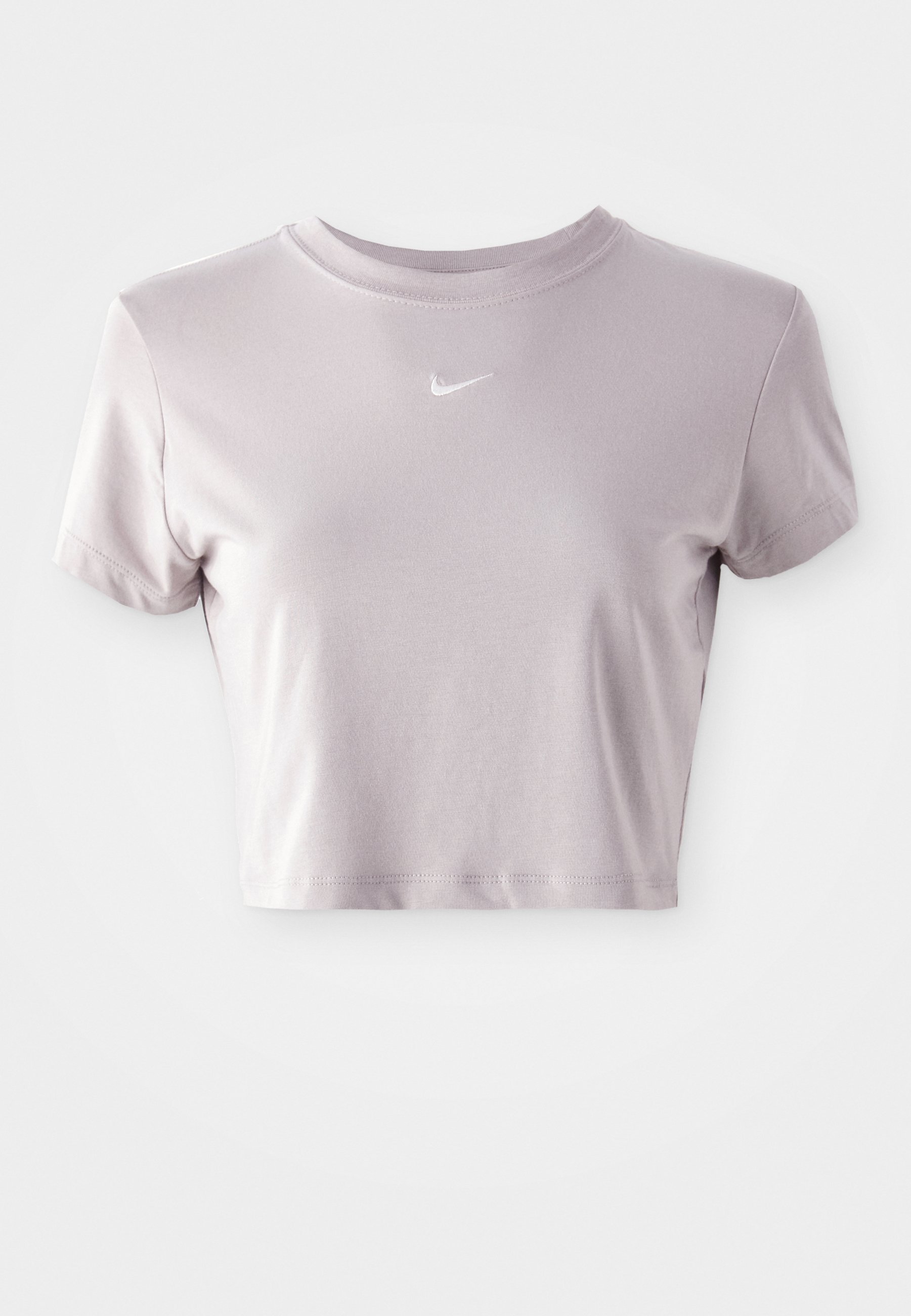 T-shirt basique Nike Sportswear CROP - Gris universitaire/voile