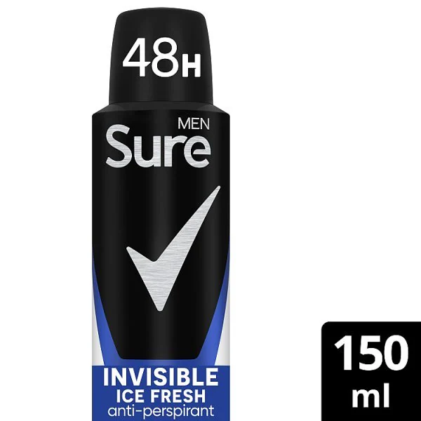 Sure Men Inv Ice Fresh antiperspiranttideodorantti 150ml