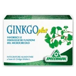 SPECCHIASOL Ginkgo Plus 30 capsules Microcirculation Bien-être