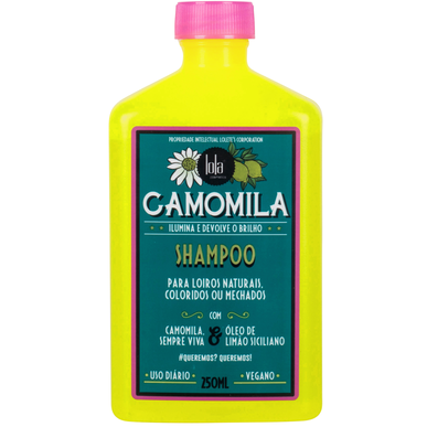 Lola Cosmetics ramunėlių šampūnas šviesiems plaukams 250 ml