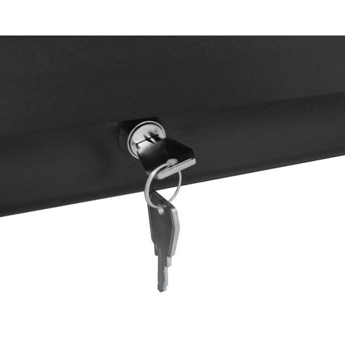 Cofre de techo universal Menabò Marathon Dark de 320 litros para coches