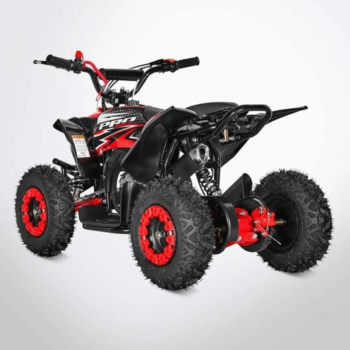 Quadriciclo de bolso TIRAX 49 - Mini Quadriciclo Infantil 50cc - Vermelho