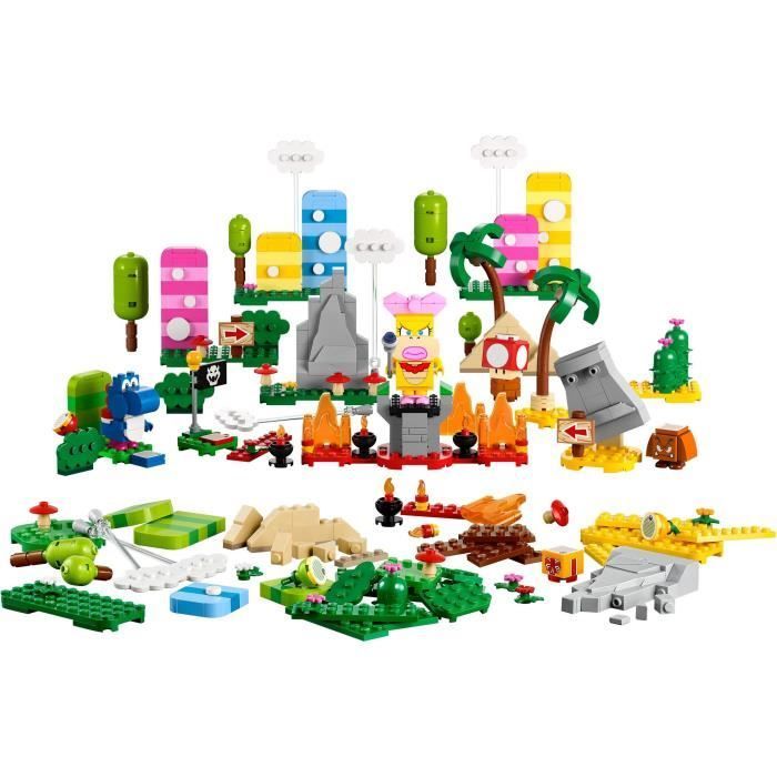 LEGO® Super Mario 71418 Creatieve Gereedschapskist Set, Speelgoed voor Kinderen Vanaf 6 Jaar, met Figuren