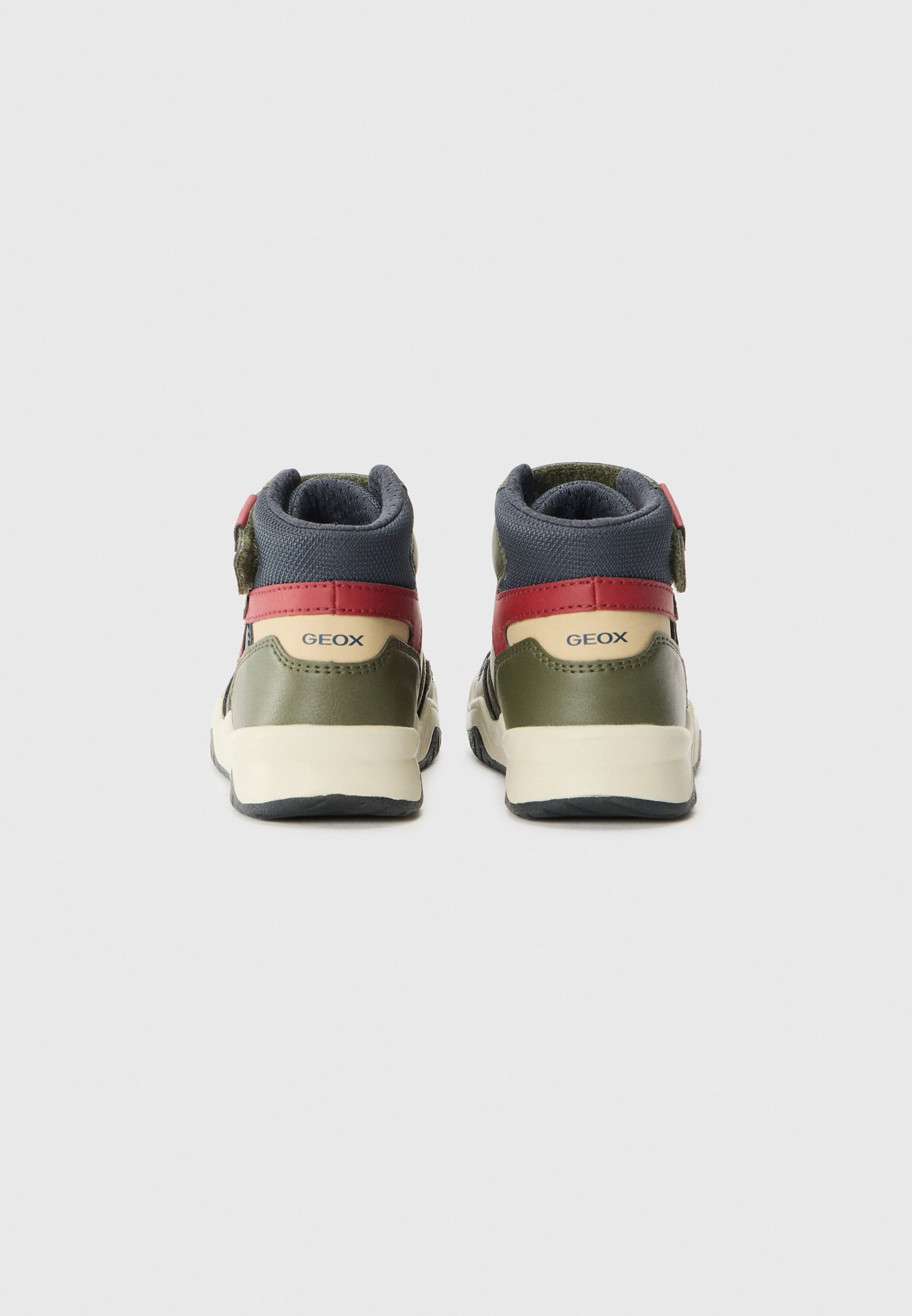 Geox PERTH - Hoge sneakers - militair/marine