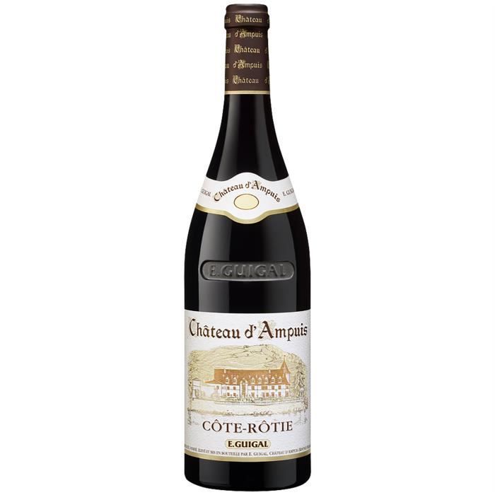 Côte Rôtie Château d'Ampuis Rouge 2019 - 75cl - Maison Guigal - Vin AOC Rouge de la Vallée du Rhône - Cépages Syrah, Viognier