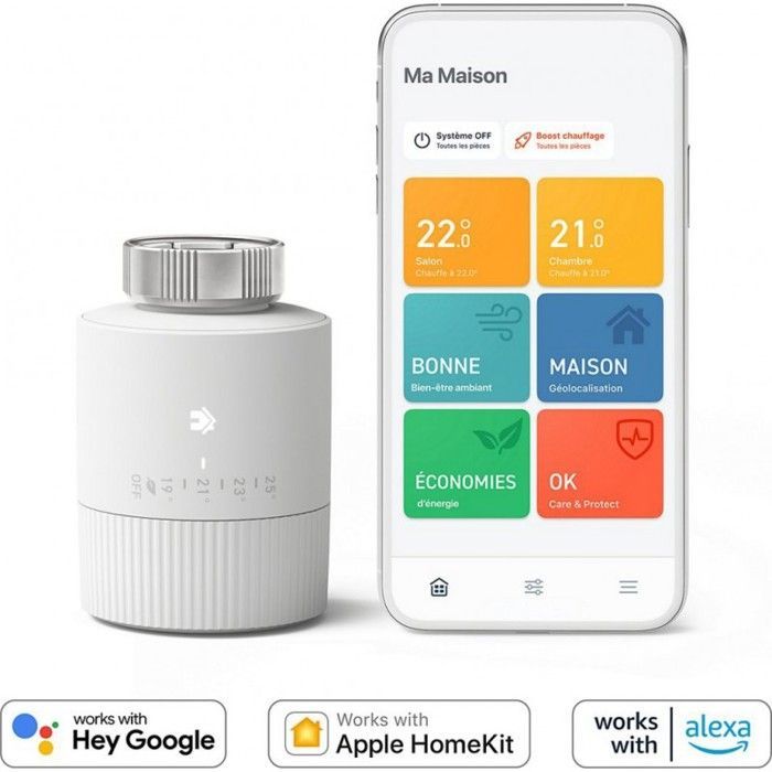 Kit básico de cabezal termostático conectado TADO V3+