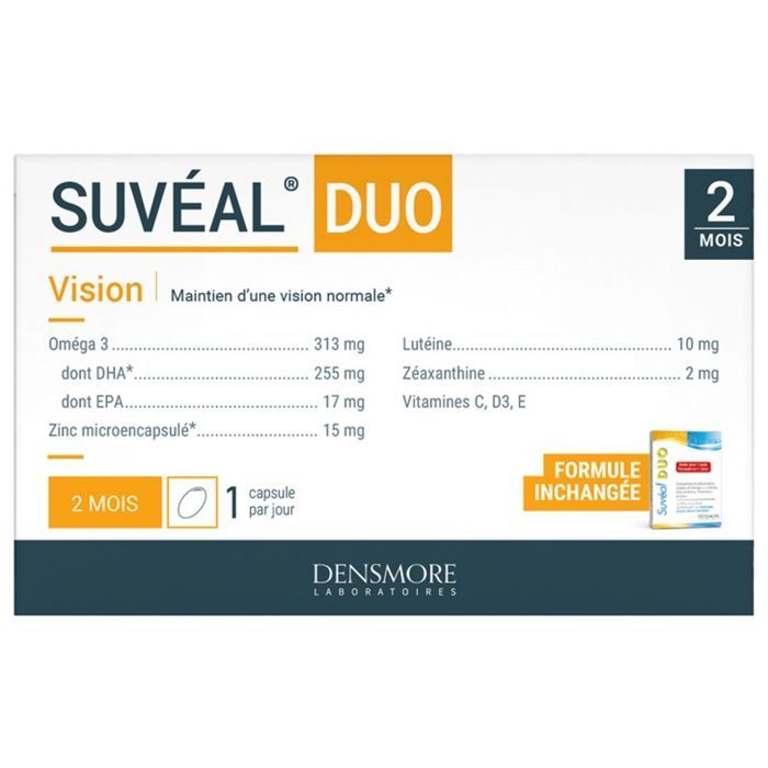 Densmore Suvéal Duo Eco Pack 2 meses 60 cápsulas