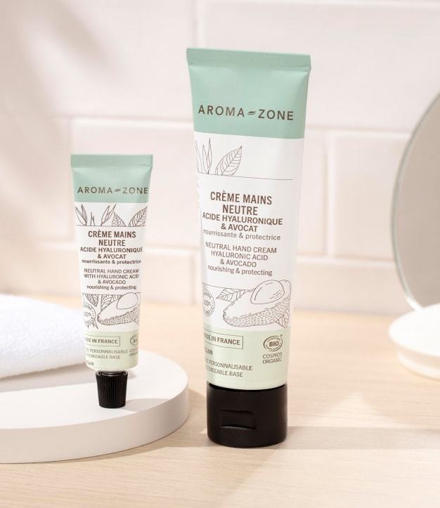 Neutrale handcrème met hyaluronzuur en biologische avocado 20 ml