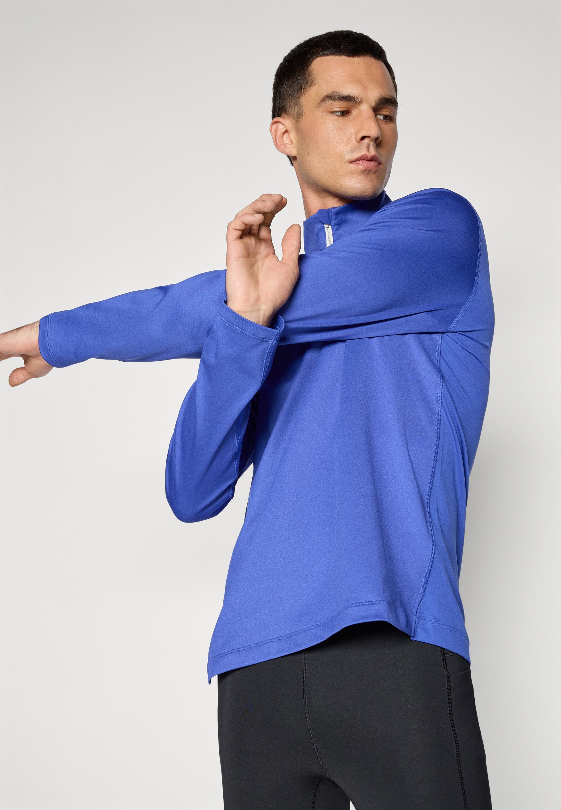 ASICS CORE 1/2 ZIP WINTER TOP - Maglia a maniche lunghe - blu royal