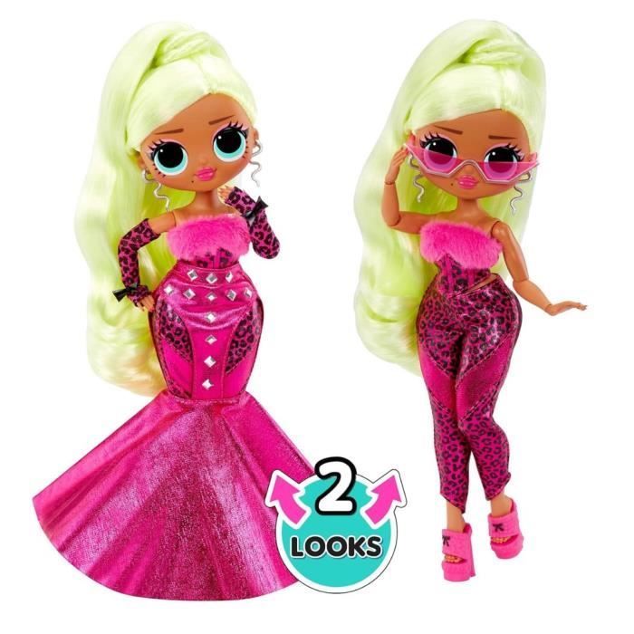 LOL Surprise OMG - 24cm Fashion Doll - Lady Diva - 2 Outfits with Comb and Accessories - Ages 4+