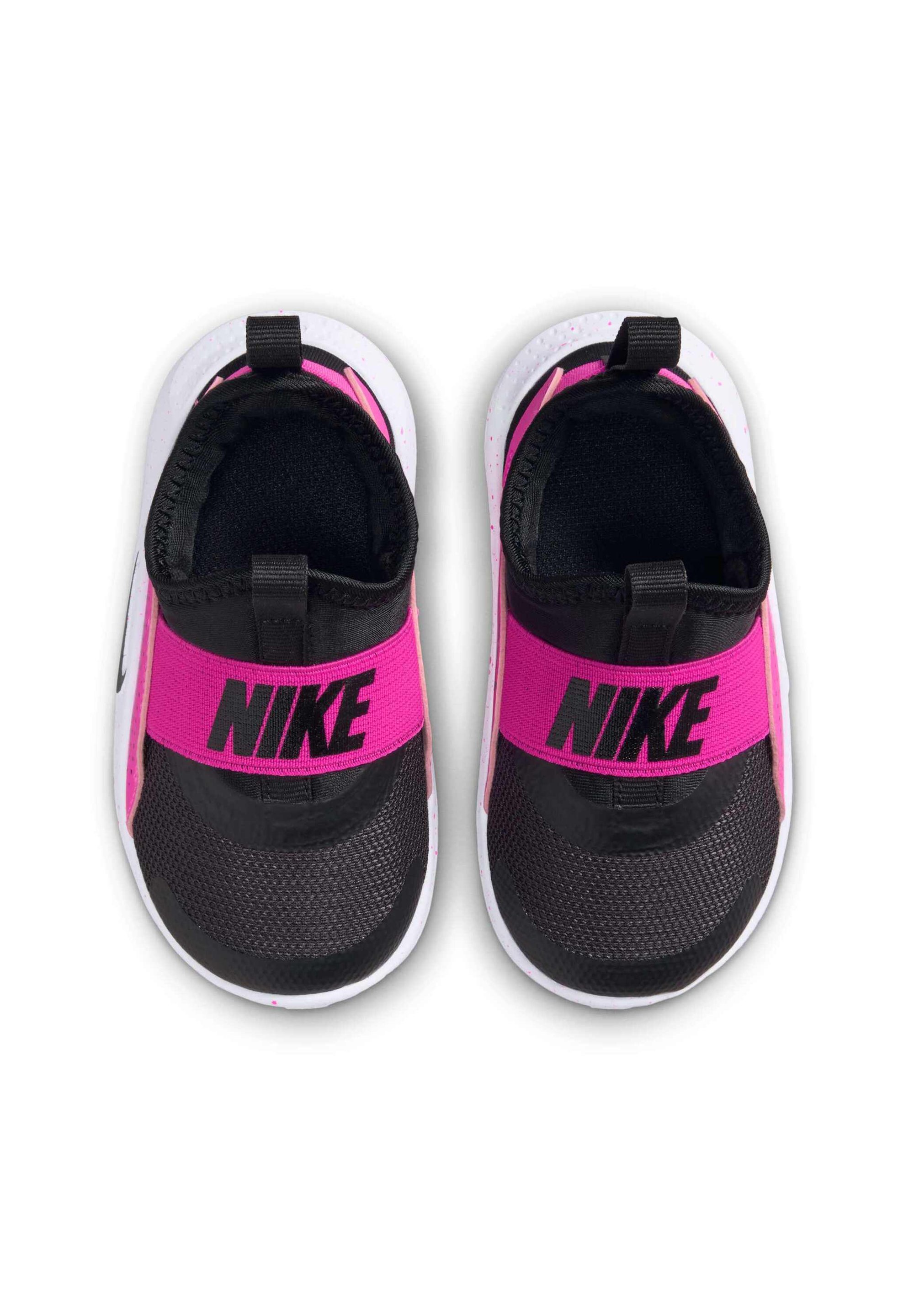 Nike Performance FLEX RUNNER 4 UNISEX - Cestni tekaški copati - lasersko fuksija/črna/bela