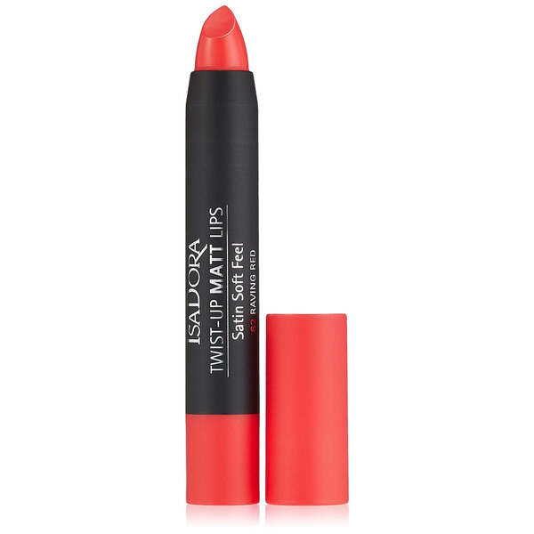 IsaDora Twist-Up Matt Lips rtěnka 3,3 g - odstín 62 Raving Red