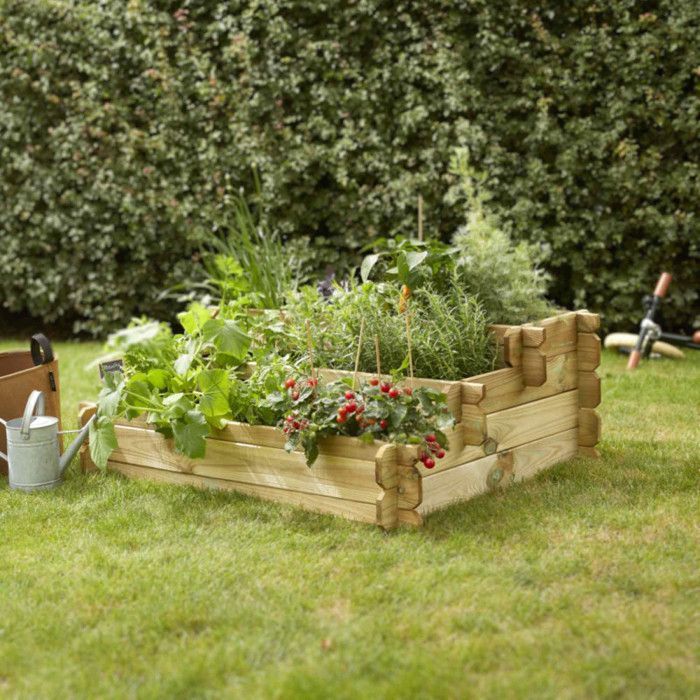 Carré potager en bois 154L Angelic - Cerland