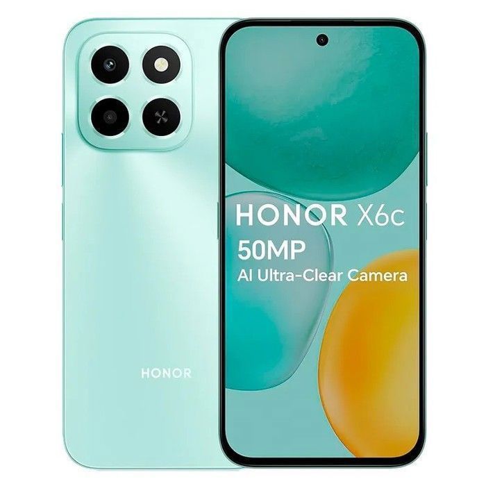 HONOR X6C Smartphone Ocean Cyan 256 GB ROM
